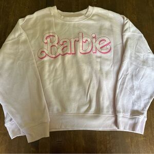 Barbie XXL‎ Women’s Sweatshirt Top Pink Party Barbiecore Girly Cute Comfy 💕